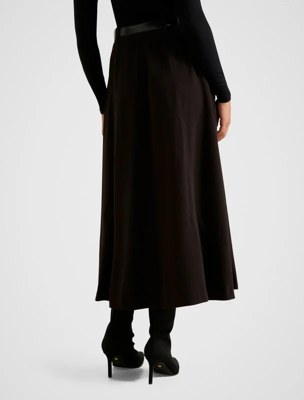 forever new  Sk5761-Black Women's Skirt for Women | Best Price UAE